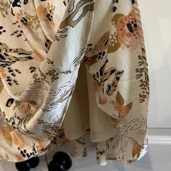 Entro Multicolor Patterned Button-Up Dress - Picture 4 of 4